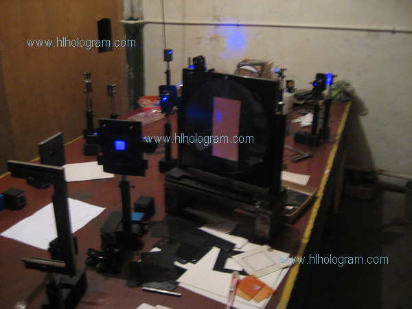 hologram laser