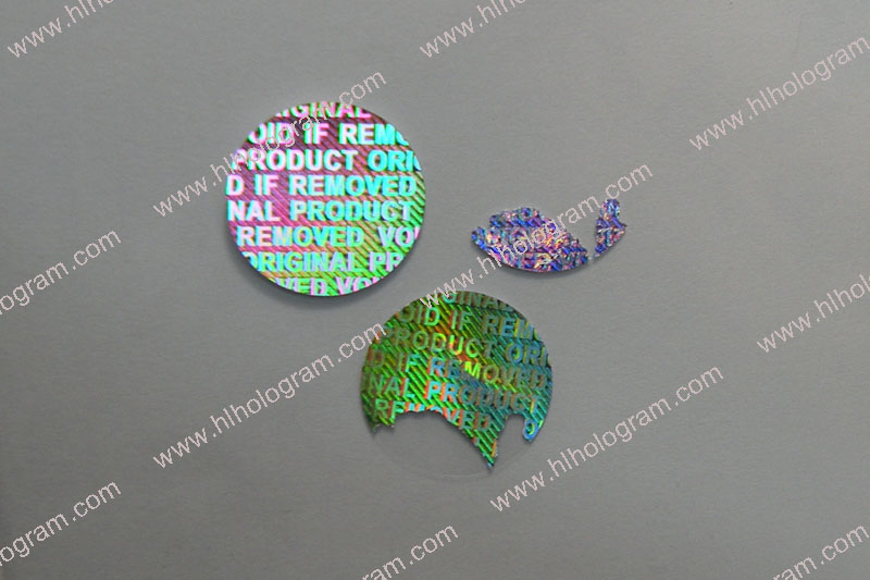 hologram sticker photo