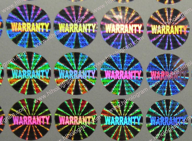 hologram sticker photo