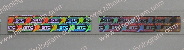 scratch off hologram labels in roll